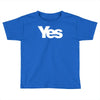 vote yes for scotland scottish independence Toddler T-shirt
