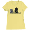 robotic hoover Ladies Fitted T-Shirt