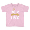 kings are born in 1972 Toddler T-shirt