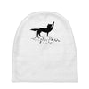 the coolest wolf moment ever Baby Beanies