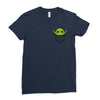 cute yoda pocket Ladies Fitted T-Shirt