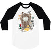 pitfalls and perils 3/4 Sleeve Shirt