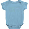 i am a ganius Baby Bodysuit