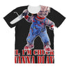 chucky funny quote ideal birthday present gift All Over Women's T-shirt