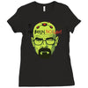 no brain no gain Ladies Fitted T-Shirt