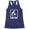 game over daddy funny Racerback Tank