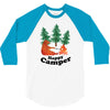 Happy Camper 3/4 Sleeve Shirt