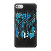 blue vectorfunk iPhone 7 Case