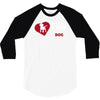 love and a dog life 3/4 Sleeve Shirt