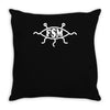 fsm church of the flying spaghetti monster Throw Pillow