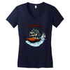 playful, masculine Women's V-Neck T-Shirt