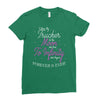 I Love My Trucker To The Moon And Back To Infinity And Beyond Forever Ladies Fitted T-Shirt