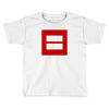 equality for all sign marriage equality t shirts t shirt Toddler T-shirt