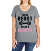 Every Beast Needs a Beauty Ladies Curvy T-Shirt