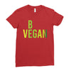 be vegan Ladies Fitted T-Shirt
