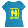 drop yours Women's Triblend Scoop T-shirt