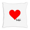 Besties Heart Family Matching Throw Pillow