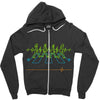 legend electrocardiography Zipper Hoodie