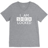 i am sher locked V-Neck Tee