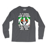 if it tastes like chicken, funny rude ideal birthday present Long Sleeve Shirts