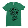 joker hahaha Ladies Fitted T-Shirt