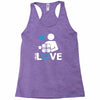 portal true love   aperture lab video gamer teleport online pc goal te Racerback Tank