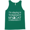 cat command Tank Top