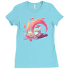 mario paint smash Ladies Fitted T-Shirt
