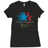 retro los angeles 1984 olympic games Ladies Fitted T-Shirt