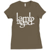 lamb of god metal band Ladies Fitted T-Shirt