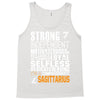 Strong Independent Motivated Sagittarius Tank Top