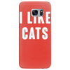 i like cats Samsung Galaxy S7 Edge