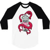 spray paint 3/4 Sleeve Shirt