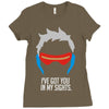 i've got you in my sights Ladies Fitted T-Shirt