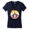 scorpio girl Women's V-Neck T-Shirt