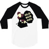 old school dj 3/4 Sleeve Shirt