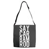say car ram rod Adjustable Strap Totes