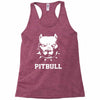 american pitbull terrier Racerback Tank