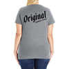 Original Authentic Vintage Ladies Curvy T-Shirt