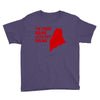funny maine state Youth Tee