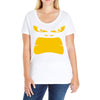 angry gorilla face Ladies Curvy T-Shirt