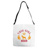 This Girl Loves Her Boxer Adjustable Strap Totes