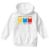 red shirt Youth Hoodie