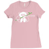 panda Ladies Fitted T-Shirt