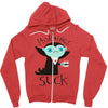 morning suck Zipper Hoodie