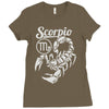 scorpio zodiac Ladies Fitted T-Shirt