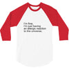 the oc allergic reaction 3/4 Sleeve Shirt
