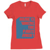home is where the pants aren't Ladies Fitted T-Shirt