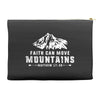Faith Can Move Mountains Accessory Pouches