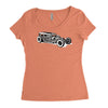 hot rod 1, ideal birthday gift or present Women's Triblend Scoop T-shirt